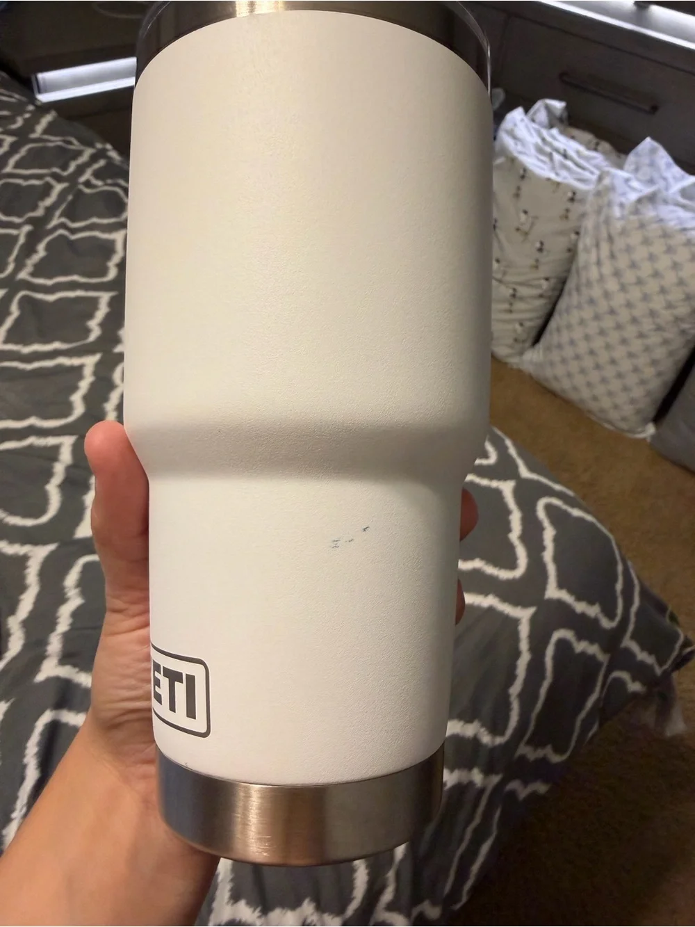YETI Rambler Tumbler in White NWOT